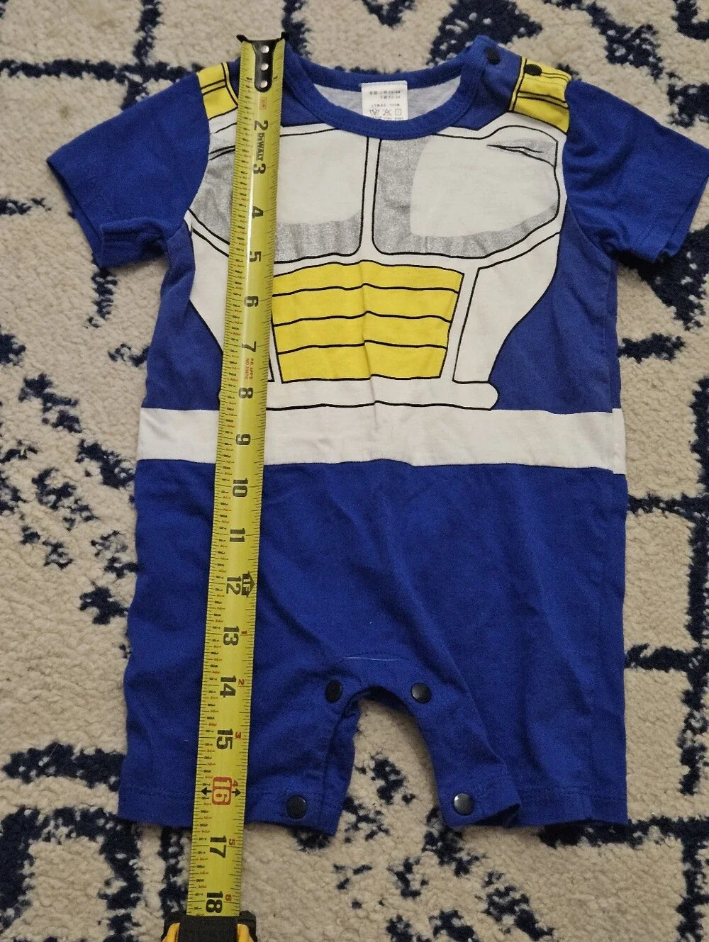 Vegeta 3-6mo Infant Romper Bodysuit